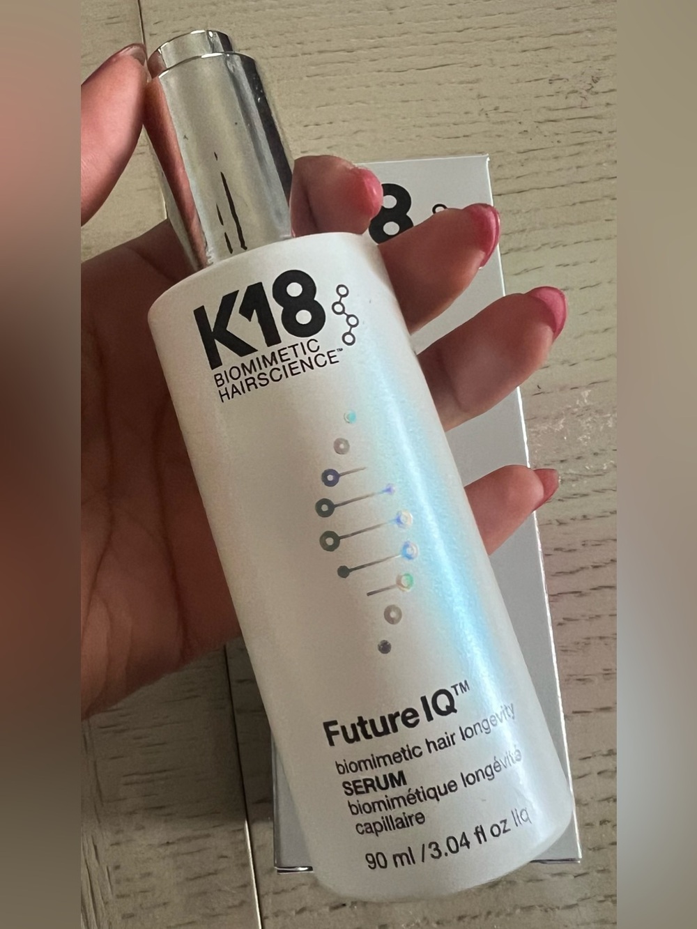 FutureIQ™ Hair Serum — White Bottle 90ml. New in box!